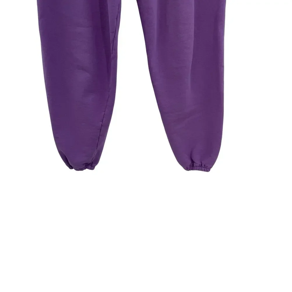 Tory‎ Sport Purple French Terry Jogger Sweatpants Elastic Waist Size XS